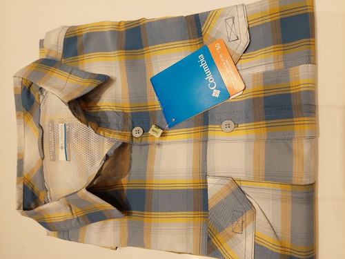 Camisa Hombre Columbia Royce Peak 2 Plaid S/s Shirt