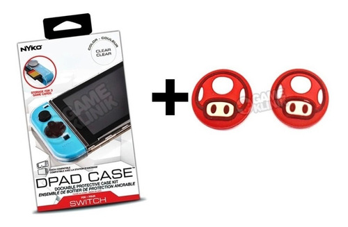 Acrílico Funda Protector Case + Grips Nintendo Switch 10