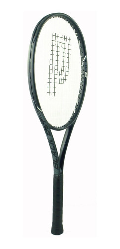 Imagen 2 de 3 de Raqueta Tenis Pros Pro Blackout - 300g Aro 100 Grafito 100%