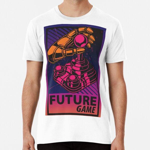 Remera Futuro Videojuego Retro Gamer Geek Room Poster Algodo