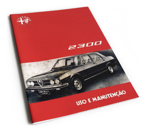 Manual Do Proprietario Alfa Romeo 2300 74 1974