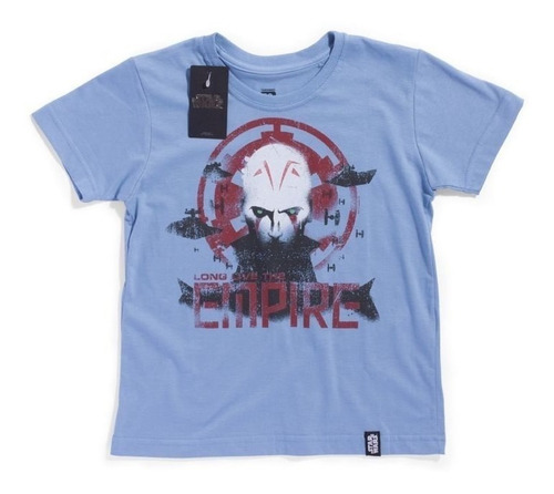 Imagem 3 de 5 de Camiseta Infantil - Star Wars Rebels - Vida Longa Ao Império