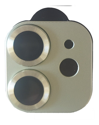 Protector De Cámara De Vidrio + Aluminio Para iPhone 12 