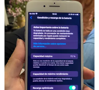 iPhone 8 Plus 64 Gb Plata A1898
