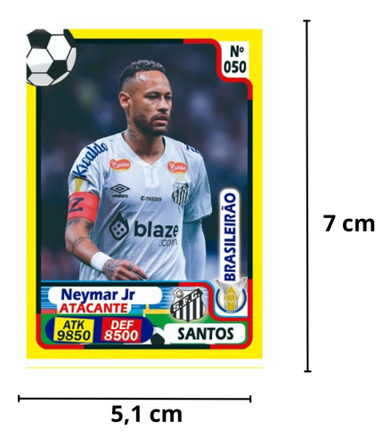 800 Figurinha Bater Bafo Trocar Fifa/brasileirão-200 Pcte