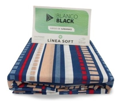 Imagen 3 de 4 de 10 Sabana Blanco Black Soft 2 1/2 Est. Mayorista