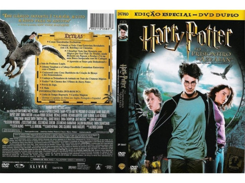 Dvd Harry Potter E O Prisioneiro De Azkaban Duplo