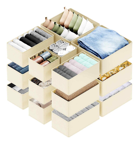 Organizador De Cajones Spaceaid Para Ropa, Paquete De 18, Co