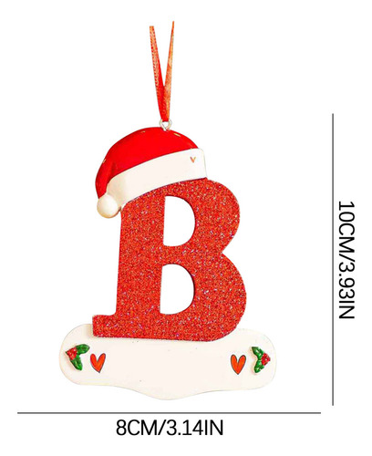 . Colgante Navideño Con Forma De Pequeño Sombrero Rojo Con