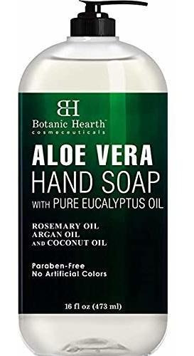 Limpiadores Para Manos - Botanic Hearth Aloe Vera Hand Soap 