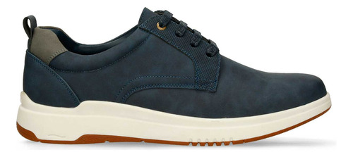 Zapatos Casuales Azul Bata Jerry Cor Hombre