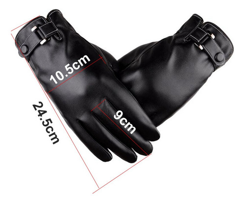 Guantes Impermeables De Invierno Para Hombre, Cálidos Y Mode