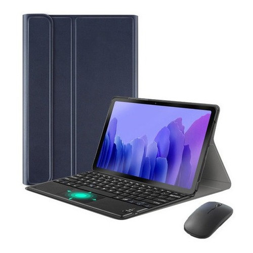 Funda Con Teclado Mouse Ñ Para Samsung Galaxy Tab A Sm-p200