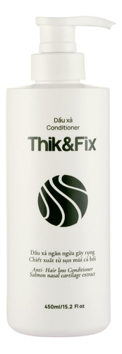 Thik&fix Acondicionador De Engrosamiento Y Perdida De Cabell