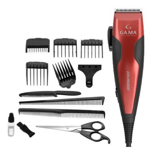 Cortadora De Pelo Gama Gm566 Magnetic 13 Piezas Con Cable
