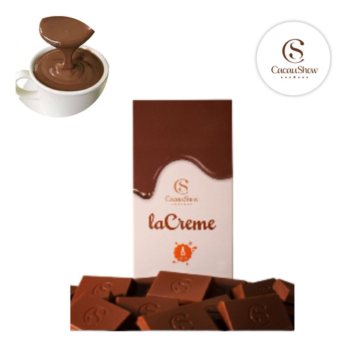 Tablete Chocolate Ao Leite Lacreme Cacau Show 100g