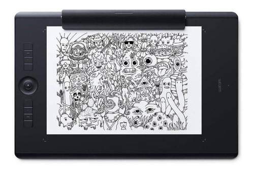 Imagen 1 de 3 de Tableta digitalizadora Wacom Intuos Pro Paper Edition M PTH-660P con Bluetooth black