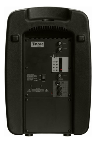 Kaiser Bafle 8 PuLG 7,200 W Pmpo Micrófono Alámbrico