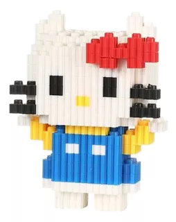 Mini Blocks Hello Kitty Rompecabezas 3d Armable Didáctico