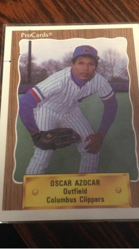 Rigoju Barajita Oscar Azocar Procards 1990 Liga Menor