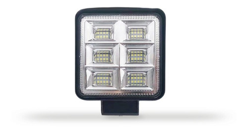 Faro Neblinero Cuadrado 36 Led 12/24v 108watts Auto Moto Bus