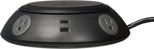 Multicontacto Circular Belkin B2e025-06-blk 4 Ca Y 8 Usb