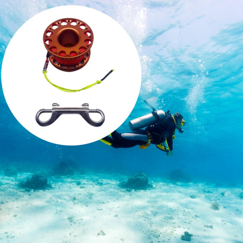 Carrete De Buceo, Carrete De Bobina De Buceo Carrete Naranja
