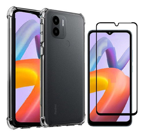 Carcasa Xiaomi Redmi A2 Antishock Compatible + Lamina Comple