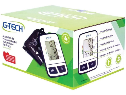 Aparelho De Medir Pressão Digital De Braço Original G-tech