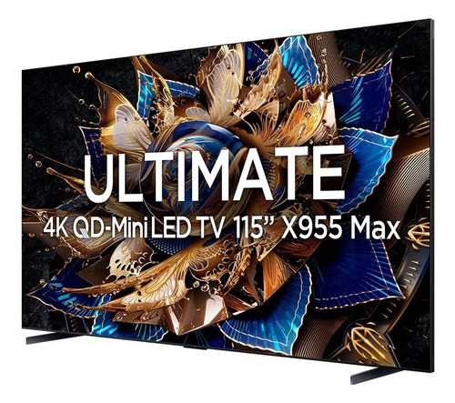 Smart Tv Qd Mini Led 115 Ultimate 4k Uhd Tcl X955 Max 120hz