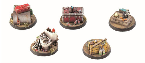 Fallout - Wasteland Warfare - Terrain Exp. Objective Marker.