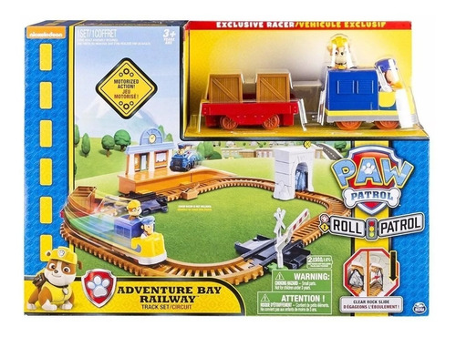 Paw Patrol Adventure Bay Railway Tren Con Motor Original