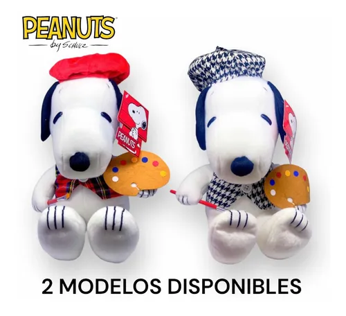 Peluche Snoopy Pintor Artista Peanuts Original