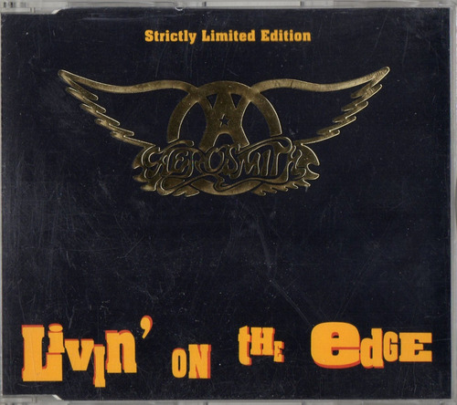 Aerosmith Linvin On The Edge Single Cd 3 Tracks Limited 503