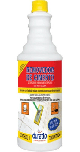 Removedor De Cimento E Argamassa Super Eficaz Duratto 1litro