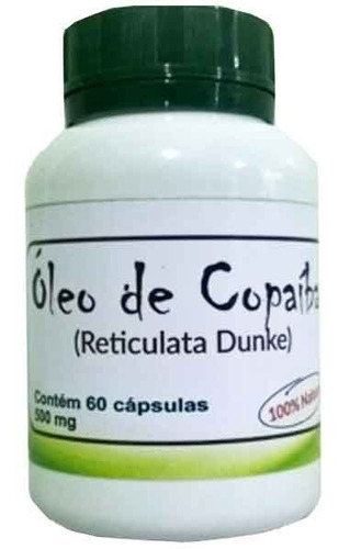 Óleo De Copaíba Em Capsulas 60 Caps. De 500mg