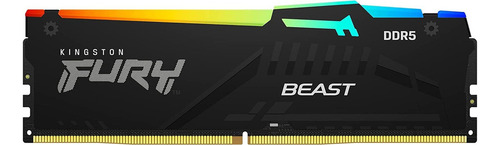 Memoria Ram Kingston Fury Beast Rgb Ddr5, 5200mhz, 32gb Xmp