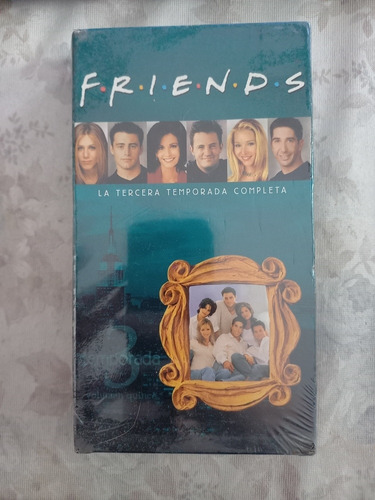 F.r.i.e.n.d.s 3ra Temporada (9-12) Vhs