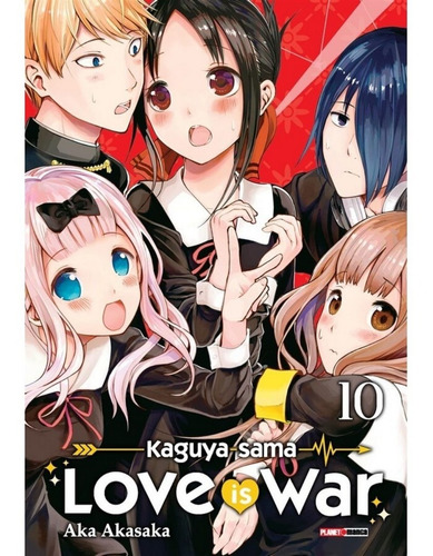 Mangá Kaguya Sama Love Is War Volume 10º Lacrado Panini