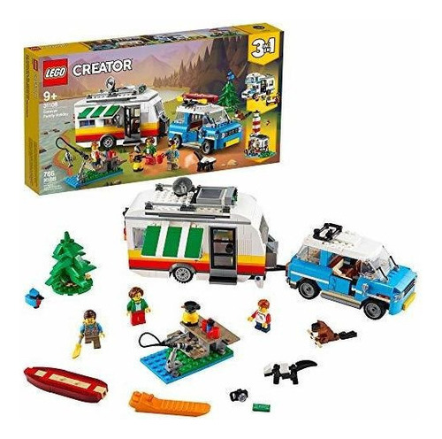 Lego Creator 3in1 Caravan Family Holiday 31108 Kit De Constr