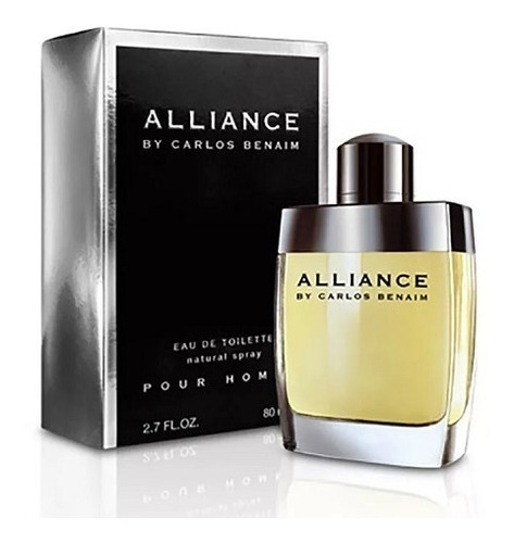 Perfume Alliance Carlos Benaim X80ml Edt Fragancia Hombre