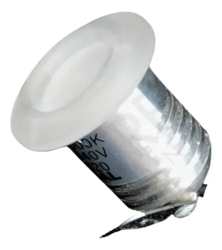 Spot Led Mini 1w Redondo Embutir Móveis Nichos Prateleiras Spot Led Mini 1w Redondo Embutir Móveis Nichos Prateleiras