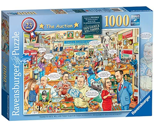 ~? Ravensburger 19943 Best Of British No.23-the Auction Jigs