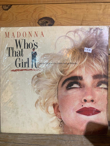 Lp Madonna Whos That Girl Vinilo Original Película 1987