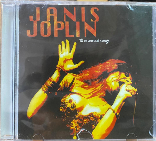 Cd - Janis Joplin / 18 Essential Songs. Compilación (1995)