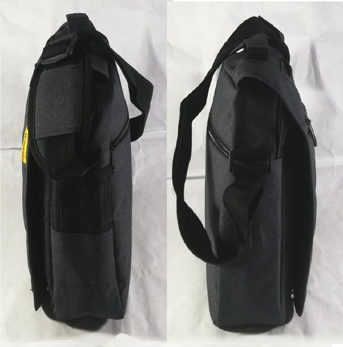 Imagen 3 de 8 de Morral Caterpillar Porta Tablet iPad Hasta 12¨ Color Gris