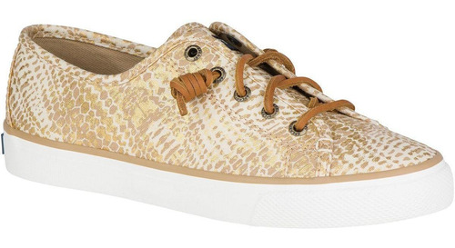 Zapatilla Seacoast Python Dorado Sperry