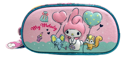 Cartuchera My Melody Hello Kitty Magic Media Luna - Original