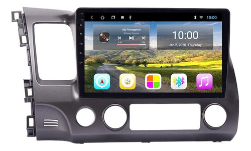 Autoestéreo 2+32g Carplay Cámara Para Honda Civic 2004-2011