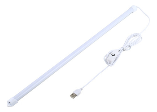 Tubo 18 Led Usb 5v Unicolor Lampara Portátil Escritorio 30cm